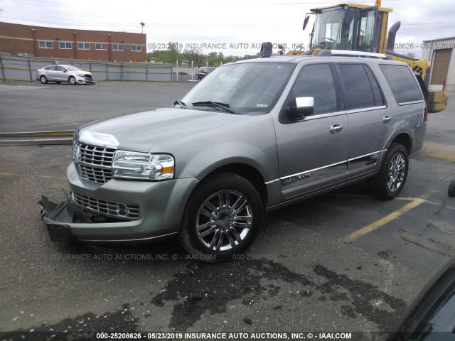 5LMFU28548LJ05671 - 2008 LINCOLN NAVIGATOR Brun photo 2