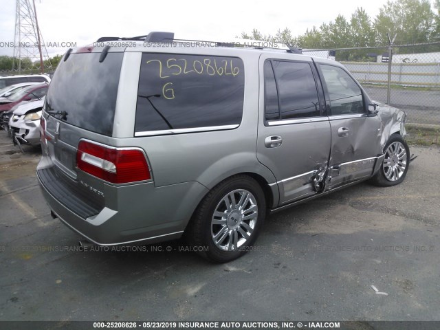 5LMFU28548LJ05671 - 2008 LINCOLN NAVIGATOR Brun photo 4