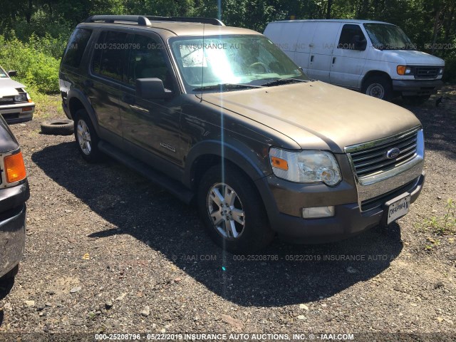 1FMEU73E66UB46734 - 2006 FORD EXPLORER XLT BEIGE photo 1