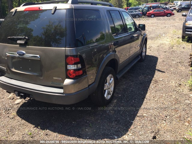 1FMEU73E66UB46734 - 2006 FORD EXPLORER XLT BEIGE photo 4