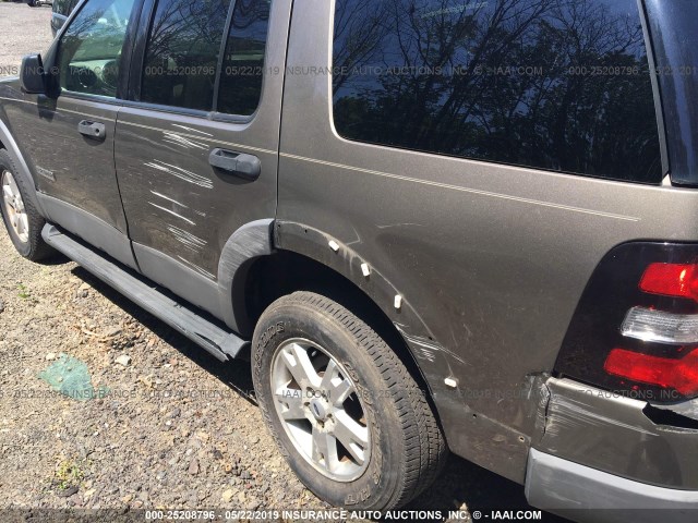 1FMEU73E66UB46734 - 2006 FORD EXPLORER XLT BEIGE photo 6