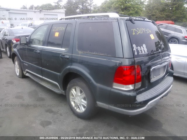 5LMEU88H23ZJ24623 - 2003 LINCOLN AVIATOR Yaşıl foto 3