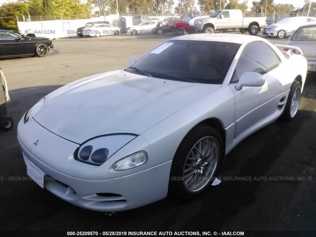 JA3AM64J6RY004873 - 1994 MITSUBISHI 3000 GT SL WHITE photo 2