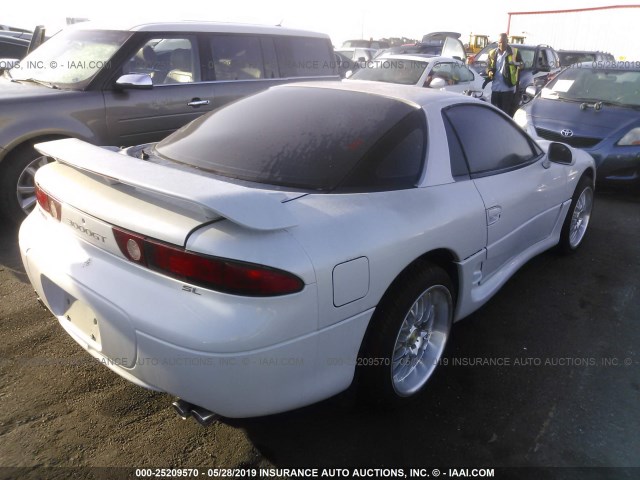 JA3AM64J6RY004873 - 1994 MITSUBISHI 3000 GT SL WHITE photo 4