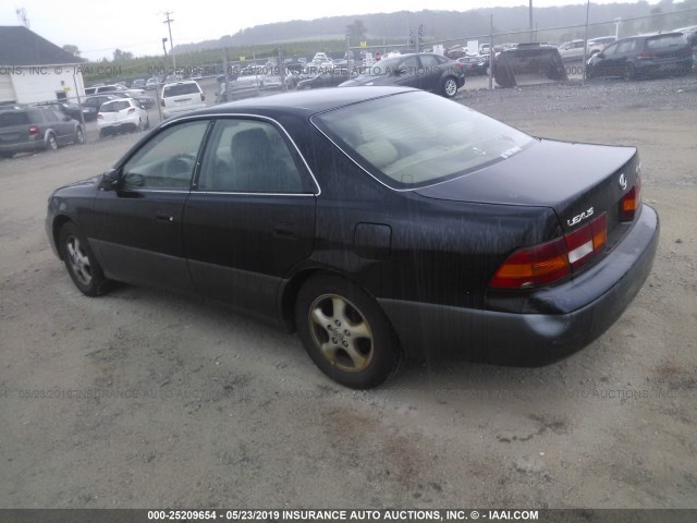 JT8BF28G9W5028328 - 1998 LEXUS ES 300 BLACK photo 3