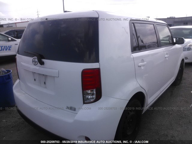 JTLZE4FE0EJ051068 - 2014 TOYOTA SCION XB 白色 照片 4