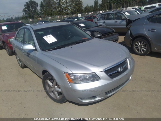 5NPEU46F17H219284 - 2007 HYUNDAI SONATA SE/LIMITED SILVER photo 1