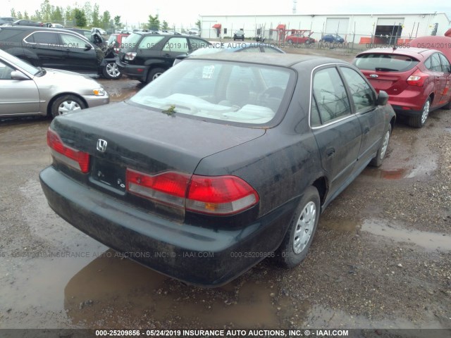 1HGCF86671A048534 - 2001 HONDA ACCORD VALUE GREEN photo 4