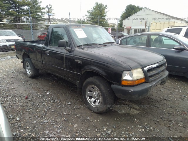 1FTYR10V8YTB32542 - 2000 FORD RANGER BLACK photo 1