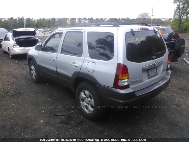 4F2CZ96174KM24759 - 2004 MAZDA TRIBUTE ES 银色 照片 3