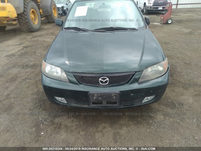 JM1BJ225210460692 - 2001 MAZDA PROTEGE LX/ES 绿色 照片 6