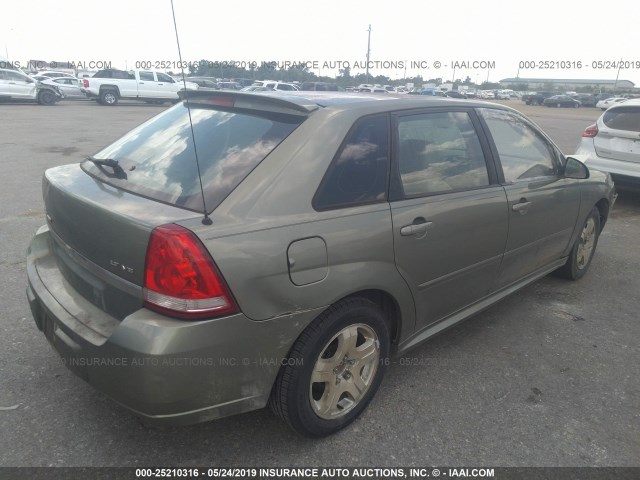 1G1ZU64885F138557 - 2005 CHEVROLET MALIBU MAXX LT GREEN photo 4