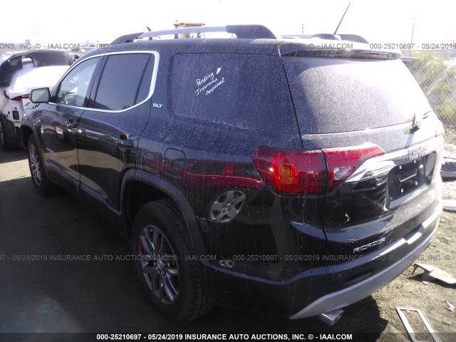 1GKKNULSXKZ200899 - 2019 GMC ACADIA SLT-1 BLACK photo 3