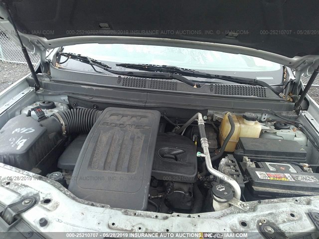 3GNAL2EK3DS640629 - 2013 CHEVROLET CAPTIVA LS 银色 照片 10