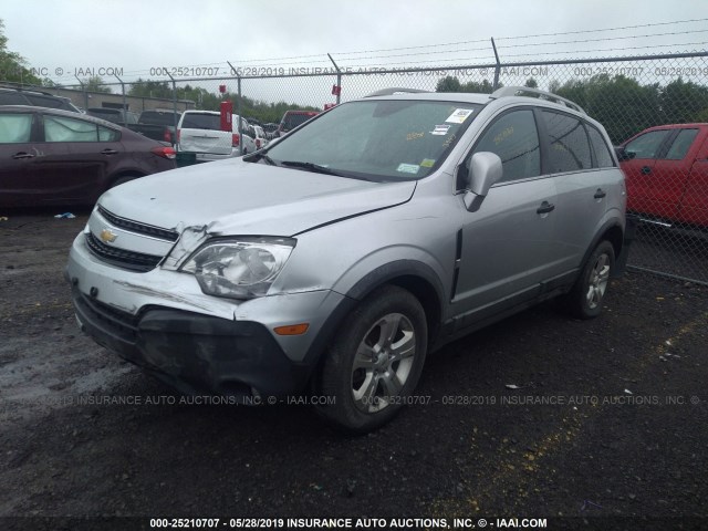 3GNAL2EK3DS640629 - 2013 CHEVROLET CAPTIVA LS 银色 照片 2