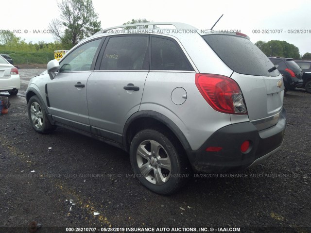3GNAL2EK3DS640629 - 2013 CHEVROLET CAPTIVA LS 银色 照片 3