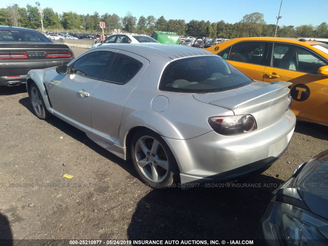 JM1FE173640133014 - 2004 MAZDA RX8 SILVER photo 3