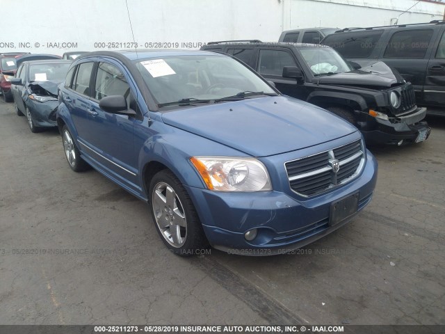 1B3HE78K27D534091 - 2007 DODGE CALIBER R/T BLUE photo 1