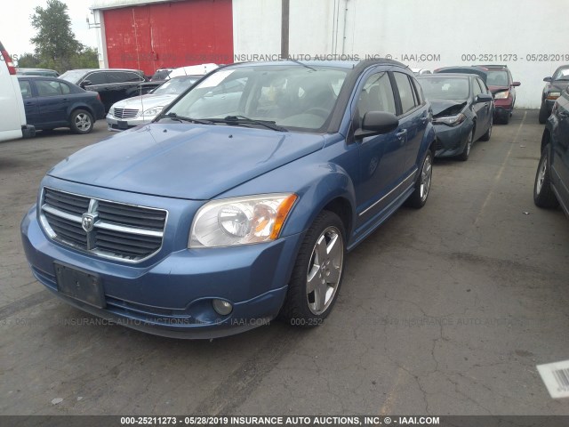 1B3HE78K27D534091 - 2007 DODGE CALIBER R/T BLUE photo 2