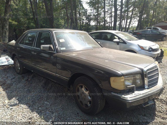 WDBCB34D5MA583153 - 1991 MERCEDES-BENZ 350 SD BLACK photo 1