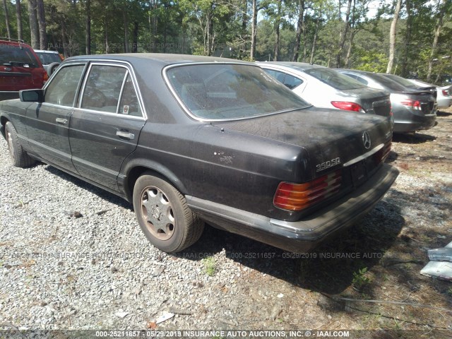 WDBCB34D5MA583153 - 1991 MERCEDES-BENZ 350 SD BLACK photo 3