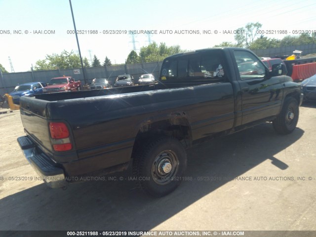 3B7KC26Z4XM566462 - 1999 DODGE RAM 2500 BLACK photo 4