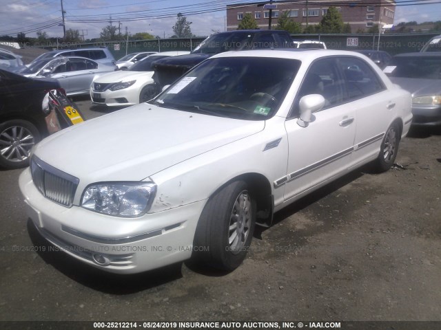 KMHFU45E44A288742 - 2004 HYUNDAI XG 350 WHITE photo 2