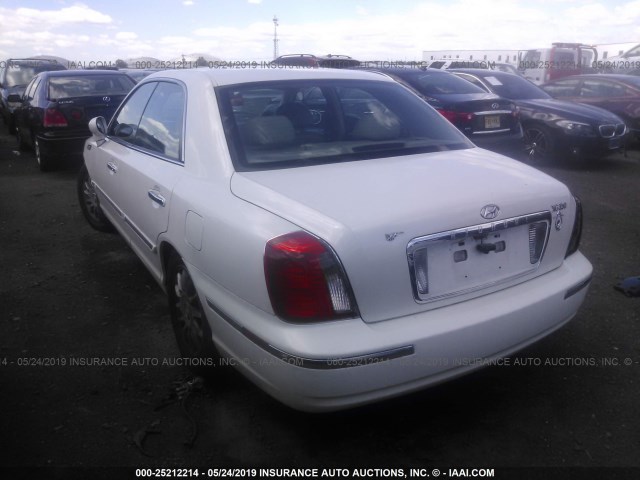 KMHFU45E44A288742 - 2004 HYUNDAI XG 350 WHITE photo 3