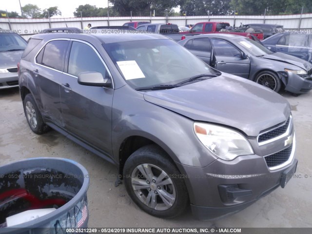 2CNALDEC3B6453878 - 2011 CHEVROLET EQUINOX LT BROWN photo 1