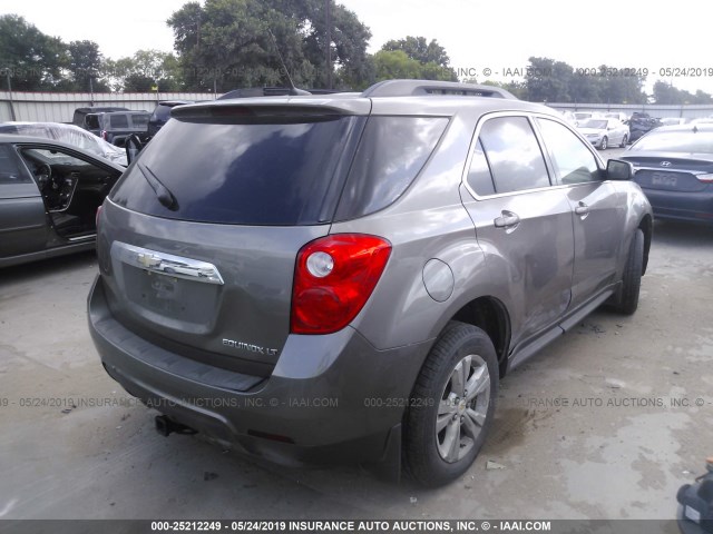 2CNALDEC3B6453878 - 2011 CHEVROLET EQUINOX LT BROWN photo 4