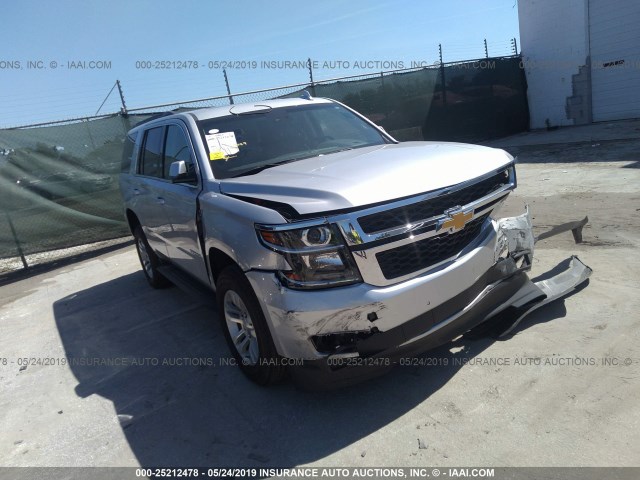 1GNSCBKC3JR243664 - 2018 CHEVROLET TAHOE C1500 LT RED photo 1