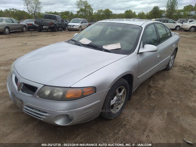 1G2HX54K2Y4284361 - 2000 PONTIAC BONNEVILLE SE SILVER photo 2