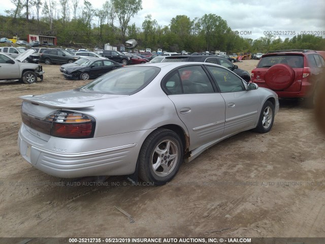 1G2HX54K2Y4284361 - 2000 PONTIAC BONNEVILLE SE SILVER photo 4