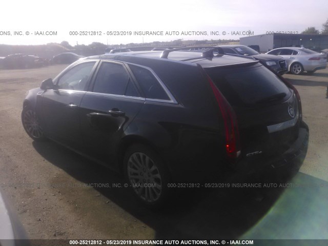 1G6DS8EV5A0119925 - 2010 CADILLAC CTS PREMIUM COLLECTION BLACK photo 3