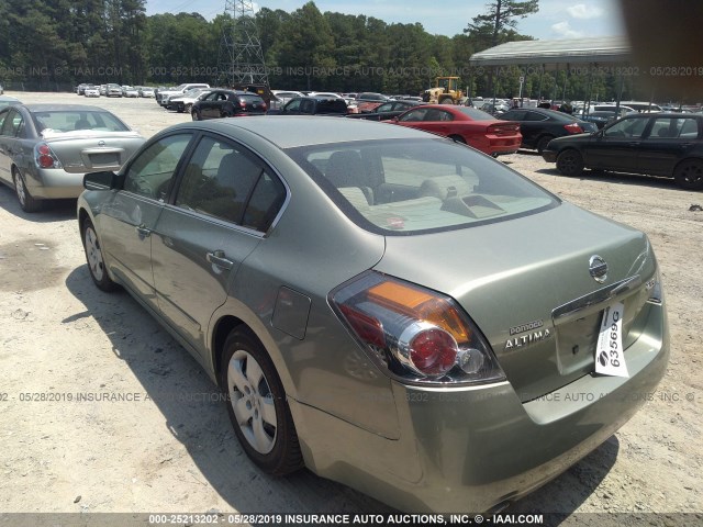 1N4AL21E57N459934 - 2007 NISSAN ALTIMA 2.5/2.5S GREEN photo 3