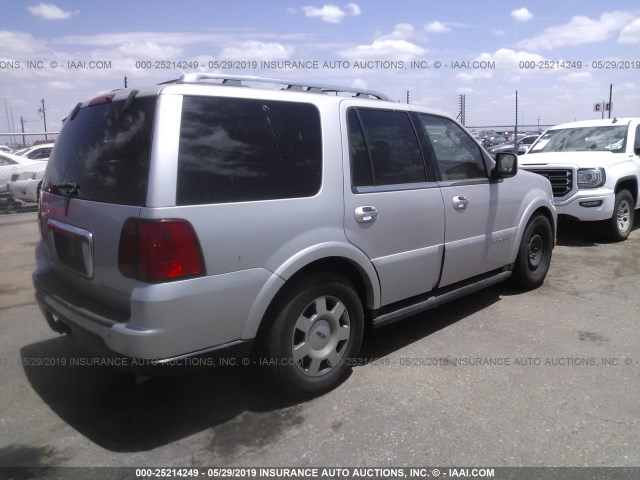 5LMFU27566LJ26665 - 2006 LINCOLN NAVIGATOR 银色 照片 4