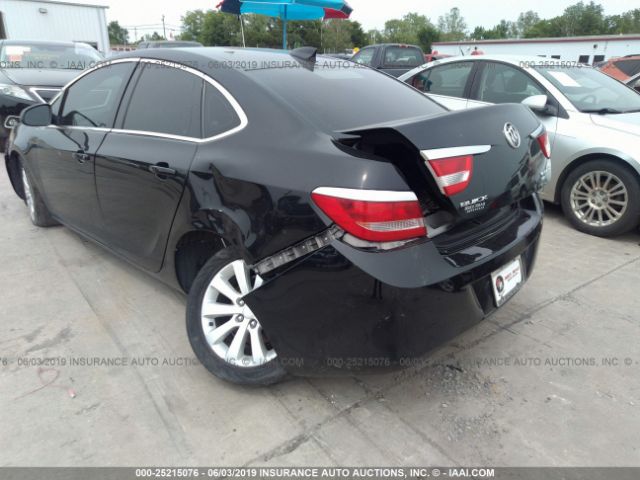 1G4PP5SK3G4109301 - 2016 BUICK VERANO  Black photo 6