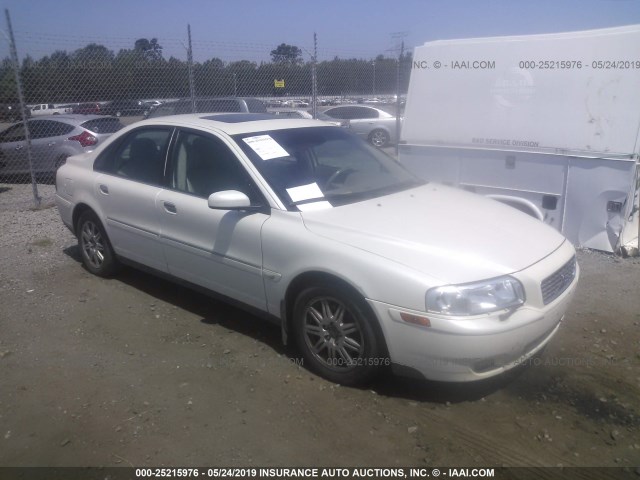 YV1TS592X51405996 - 2005 VOLVO S80 2.5T WHITE photo 1