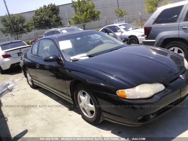 2G1WX15K319308558 - 2001 CHEVROLET MONTE CARLO SS 黑色 照片 1