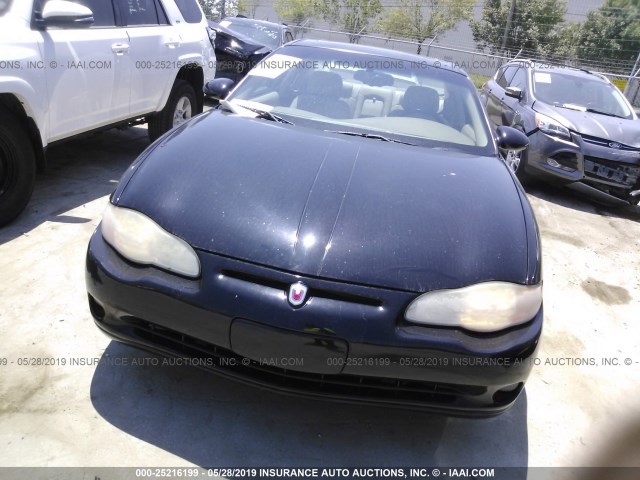 2G1WX15K319308558 - 2001 CHEVROLET MONTE CARLO SS 黑色 照片 6