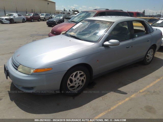 1G8JU54F32Y587992 - 2002 SATURN L200 BLUE photo 2