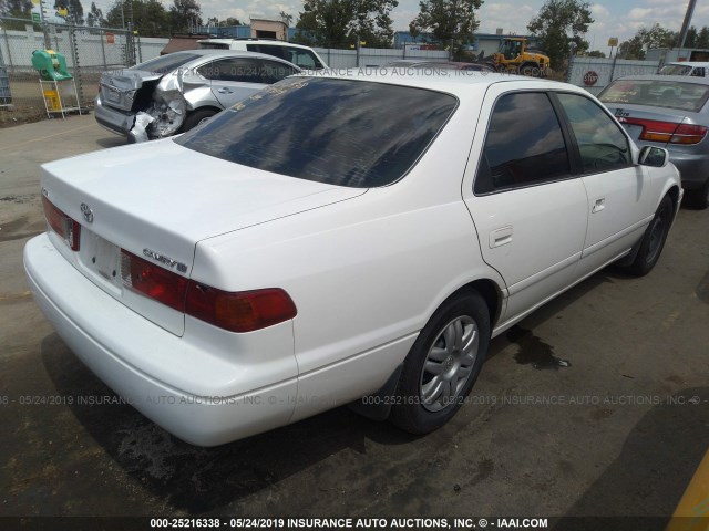 4T1BG22K01U860761 - 2001 TOYOTA CAMRY CE/LE/XLE WHITE photo 4