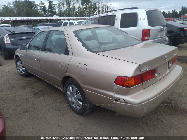 JT2BG22K9Y0448451 - 2000 TOYOTA CAMRY CE/LE/XLE 金色 照片 3