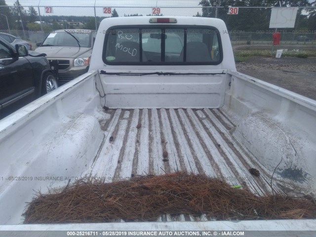 1FTCR10A0VUC02791 - 1997 FORD RANGER WHITE photo 8