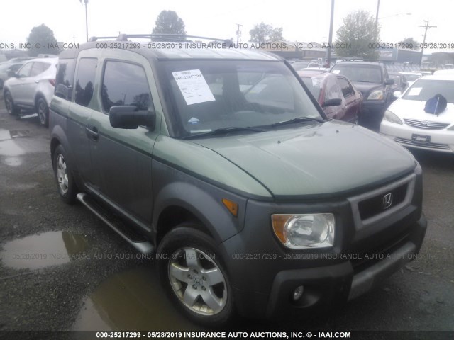 5J6YH18593L019452 - 2003 HONDA ELEMENT EX GREEN photo 1