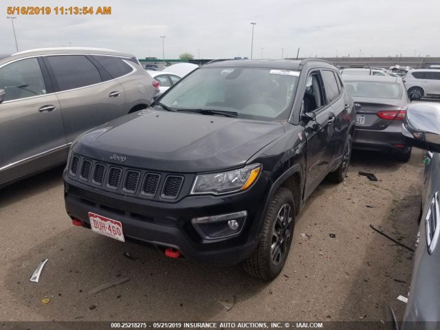 3C4NJDDB6KT660488 - 2019 JEEP COMPASS TRAILHAWK BLACK photo 15