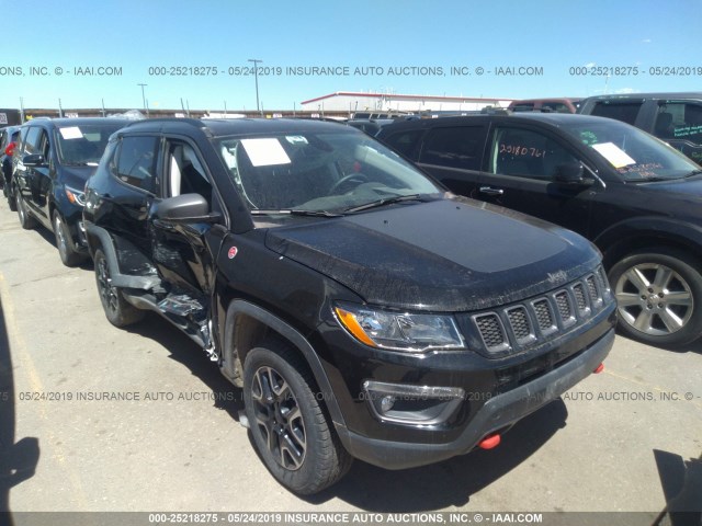 3C4NJDDB6KT660488 - 2019 JEEP COMPASS TRAILHAWK BLACK photo 6