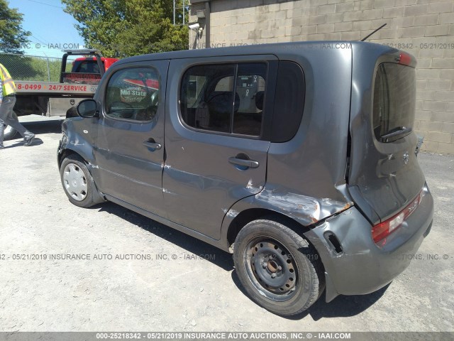 JN8AZ28R89T115843 - 2009 NISSAN CUBE S/SL GRAY photo 3