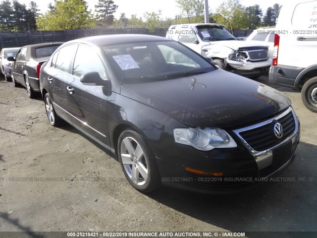 WVWAK73CX6P054273 - 2006 VOLKSWAGEN PASSAT BLACK photo 1