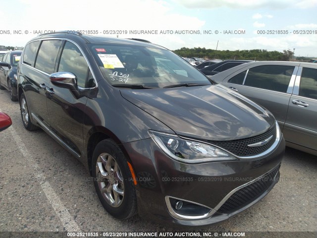 2C4RC1GG5JR142777 - 2018 CHRYSLER PACIFICA LIMITED GRAY photo 1